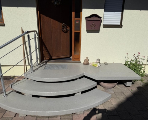 Eingang Treppe