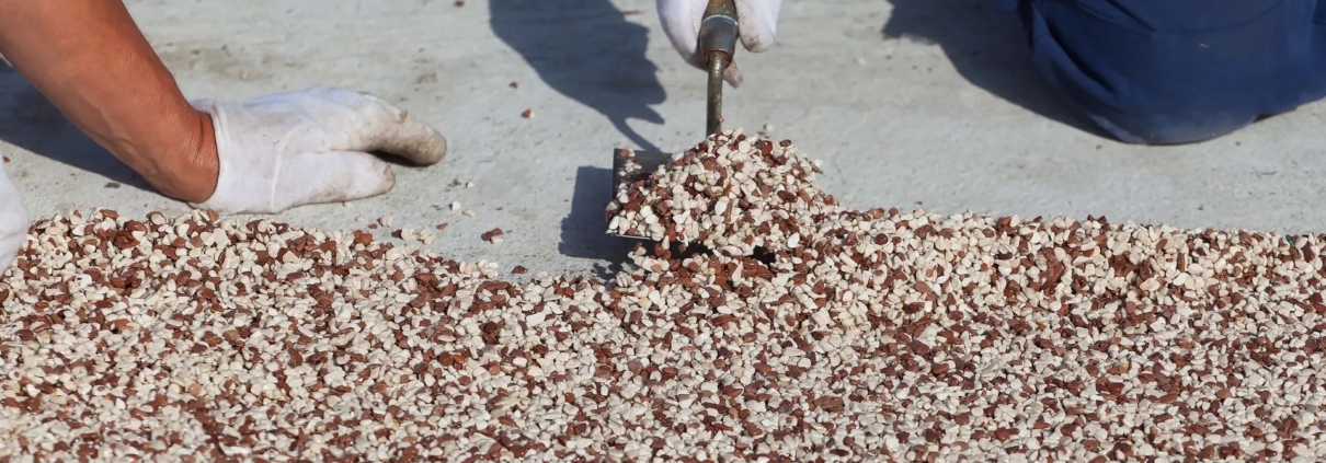 Steinteppich verlegen