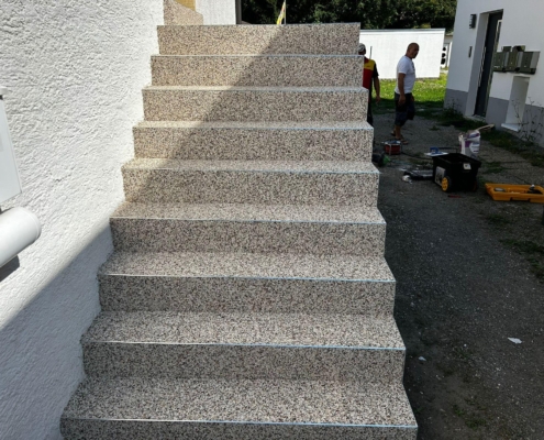Treppe nachher